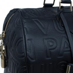 مملوكة مسبقًا Louis Vuitton Black Monogram Damier Speedy Cube Bag