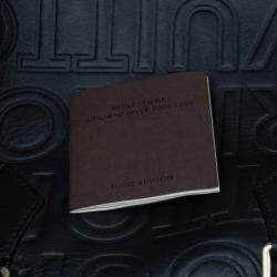 مملوكة مسبقًا Louis Vuitton Black Monogram Damier Speedy Cube Bag