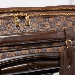 Pre Owned Louis Vuitton Damier Ebene Canvas Pegase Legere 55 Luggage