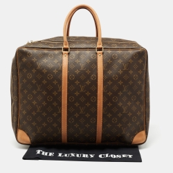 Pre Owned Louis Vuitton Monogram Canvas Sirius 50 Suitcase
