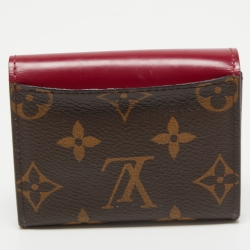 Louis Vuitton Fuchsia Monogram Canvas and Leather Zoe Wallet