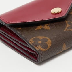 Louis Vuitton Fuchsia Monogram Canvas and Leather Zoe Wallet