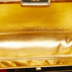 Pre Owned Louis Vuitton Monogram Satin Limited Edition Minaudiere Motard Clutch Bag