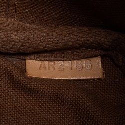 Pre Owned Louis Vuitton Monogram Canvas Nano Noe Drawstring Bucket Bag