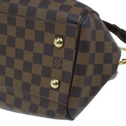 Pre Owned Louis Vuitton Damier Ebene Canvas Trevi GM