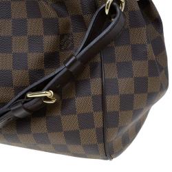 Pre Owned Louis Vuitton Damier Ebene Canvas Trevi GM