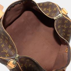 مملوكة مسبقًا Louis Vuitton Brown Monogram Canvas Keepall 45 Bag