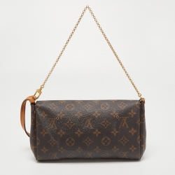 Pre Owned Louis Vuitton Monogram Canvas Favorite MM Bag