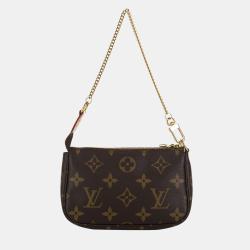 مملوكة مسبقًا Louis Vuitton Brown Monogram Mini Pochette Accessoires