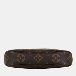مملوكة مسبقًا Louis Vuitton Brown Monogram Mini Pochette Accessoires