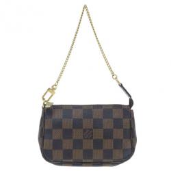 مملوكة مسبقًا Louis Vuitton Damier Ebene Canvas Pochette Mini