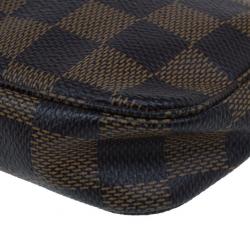 مملوكة مسبقًا Louis Vuitton Damier Ebene Canvas Pochette Mini