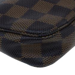 مملوكة مسبقًا Louis Vuitton Damier Ebene Canvas Pochette Mini
