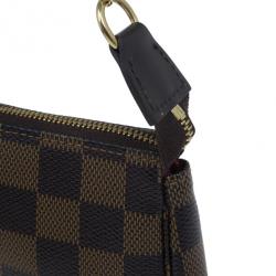 مملوكة مسبقًا Louis Vuitton Damier Ebene Canvas Pochette Mini