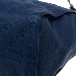 مملوكة مسبقًا Louis Vuitton Blue Monogram Leather Empreinte Lumineuse PM