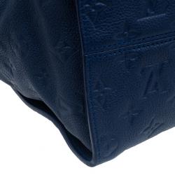 مملوكة مسبقًا Louis Vuitton Blue Monogram Leather Empreinte Lumineuse PM