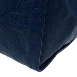 مملوكة مسبقًا Louis Vuitton Blue Monogram Leather Empreinte Lumineuse PM