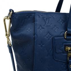 مملوكة مسبقًا Louis Vuitton Blue Monogram Leather Empreinte Lumineuse PM