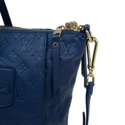 مملوكة مسبقًا Louis Vuitton Blue Monogram Leather Empreinte Lumineuse PM