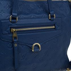 مملوكة مسبقًا Louis Vuitton Blue Monogram Leather Empreinte Lumineuse PM