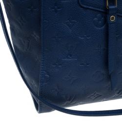 مملوكة مسبقًا Louis Vuitton Blue Monogram Leather Empreinte Lumineuse PM