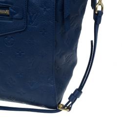 مملوكة مسبقًا Louis Vuitton Blue Monogram Leather Empreinte Lumineuse PM