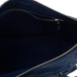 مملوكة مسبقًا Louis Vuitton Blue Monogram Leather Empreinte Lumineuse PM