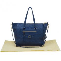 مملوكة مسبقًا Louis Vuitton Blue Monogram Leather Empreinte Lumineuse PM