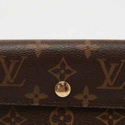 Pre Owned Louis Vuitton Monogram Canvas Alexandra Wallet