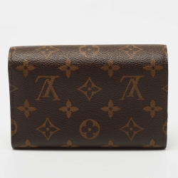 Pre Owned Louis Vuitton Monogram Canvas Alexandra Wallet