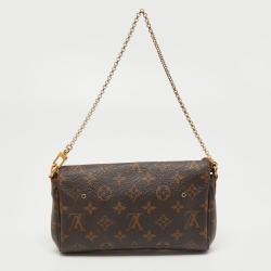 Pre Owned Louis Vuitton Monogram Canvas Favorite PM Bag