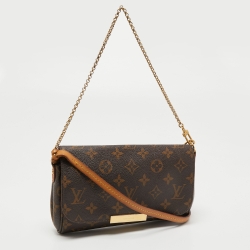 Pre Owned Louis Vuitton Monogram Canvas Favorite PM Bag