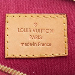 Pre Owned Louis Vuitton Indian Rose Monogram Vernis Alma BB Bag