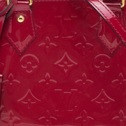 Pre Owned Louis Vuitton Indian Rose Monogram Vernis Alma BB Bag