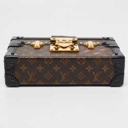 Pre Owned Louis Vuitton Monogram Canvas Petite Malle Bag