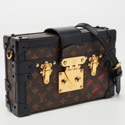 Pre Owned Louis Vuitton Monogram Canvas Petite Malle Bag