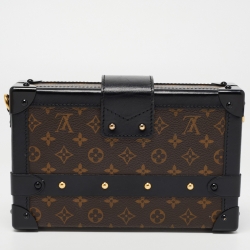 Pre Owned Louis Vuitton Monogram Canvas Petite Malle Bag