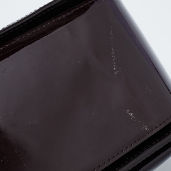 Pre Owned Louis Vuitton Amarante Monogram Vernis Mirada Bag