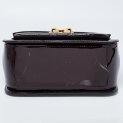 Pre Owned Louis Vuitton Amarante Monogram Vernis Mirada Bag