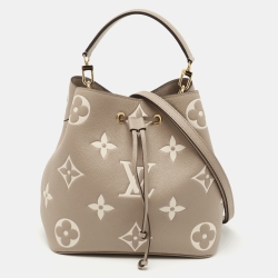 Louis Vuitton Torterelle/Cream Monogram Empreinte Leather