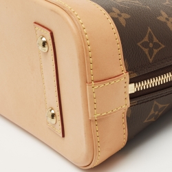 Pre Owned Louis Vuitton Monogram Canvas Alma BB Bag