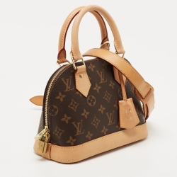 Pre Owned Louis Vuitton Monogram Canvas Alma BB Bag