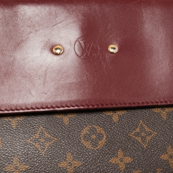 Pre Owned Louis Vuitton Raisin Monogram Canvas Venus Bag