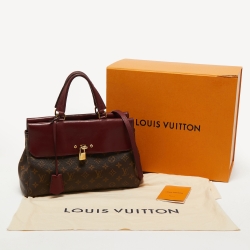 Pre Owned Louis Vuitton Raisin Monogram Canvas Venus Bag