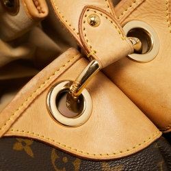 Pre Owned Louis Vuitton Monogram Canvas Galliera GM Bag