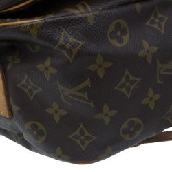 Pre Owned Louis Vuitton Monogram Canvas Saumur 43