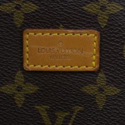 Pre Owned Louis Vuitton Monogram Canvas Saumur 43