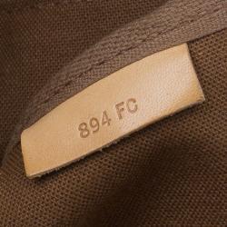 Pre Owned Louis Vuitton Monogram Canvas Saumur 43