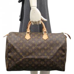 Pre Owned Louis Vuitton Monogram Canvas Speedy 40