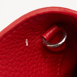 Pre Owned Louis Vuitton Scarlett Taurillon Leather Capucines PM Bag